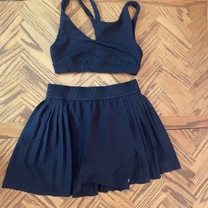 ALO aces tennis skirt black